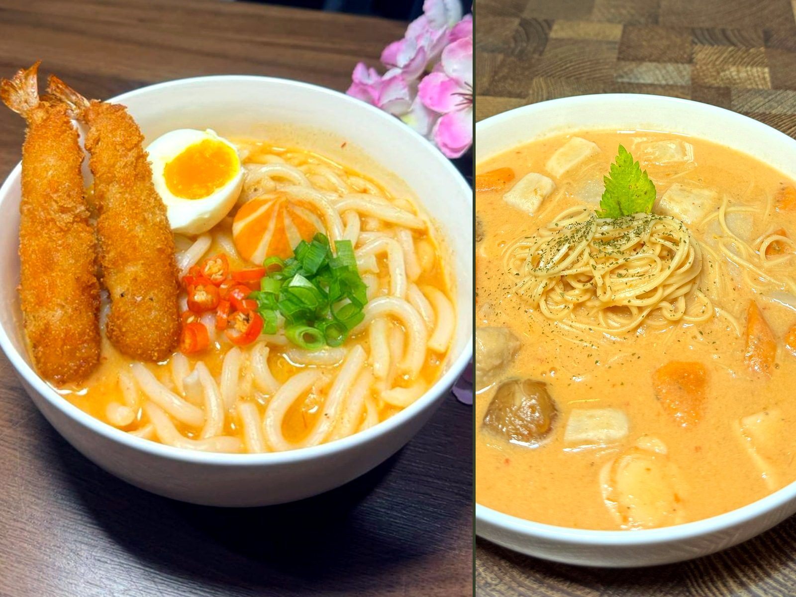 Seblak Udon dan Seblak Carbonara